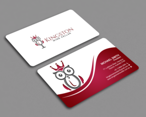 Business Card Design by chandrayaan.creative for Kingston Wine Cellar | Design: #23092693