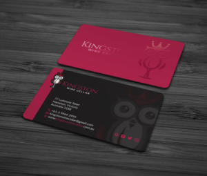 Morden, Creative, Unique, Independent Wine Shop | Business Card Design by MDesign