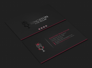 Business Card Design by Bold Pixels for Kingston Wine Cellar | Design: #23120658