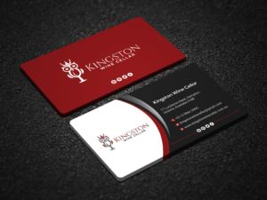 Business Card Design by Uttom 2 for Kingston Wine Cellar | Design: #23086219