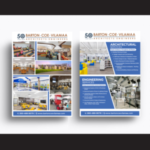 Two-Sided Flyer - Architectural and Engineering Firm | Design de Papeterie par Designers Hub
