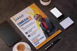 Omega Conference 2019 Enemies of the End-Times Church Flyer  | Flyer Design by GraphicsGuru