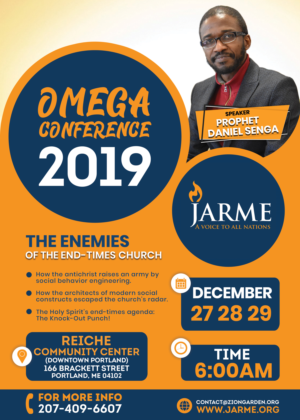 Omega Conference 2019 Enemies of the End-Times Church Flyer  | Diseño de Flyer por HeshanKavinda