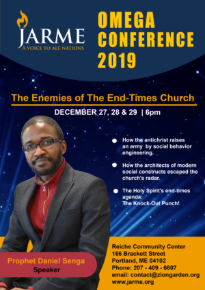 Omega Conference 2019 Enemies of the End-Times Church Flyer  | Flyer Design by jancon 2