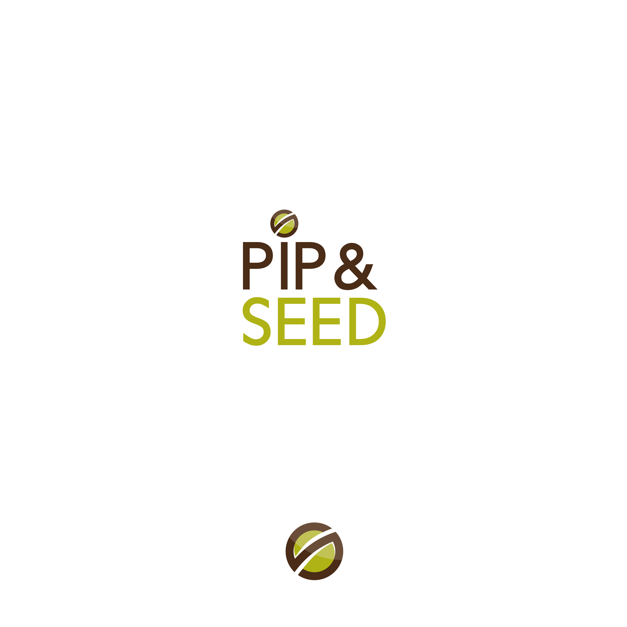 Logo Design by tavi for Pip & Seed | Design #23095927