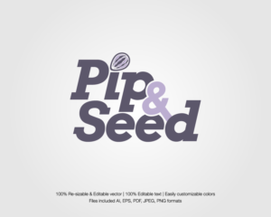 Design de Logo par Aly Studio pour Pip & Seed | Design : #23088379