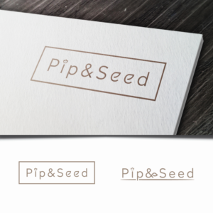 Design de Logo par WooW Designs pour Pip & Seed | Design : #23089137
