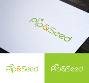 Pip & Seed | Logo Design by H-H Arts