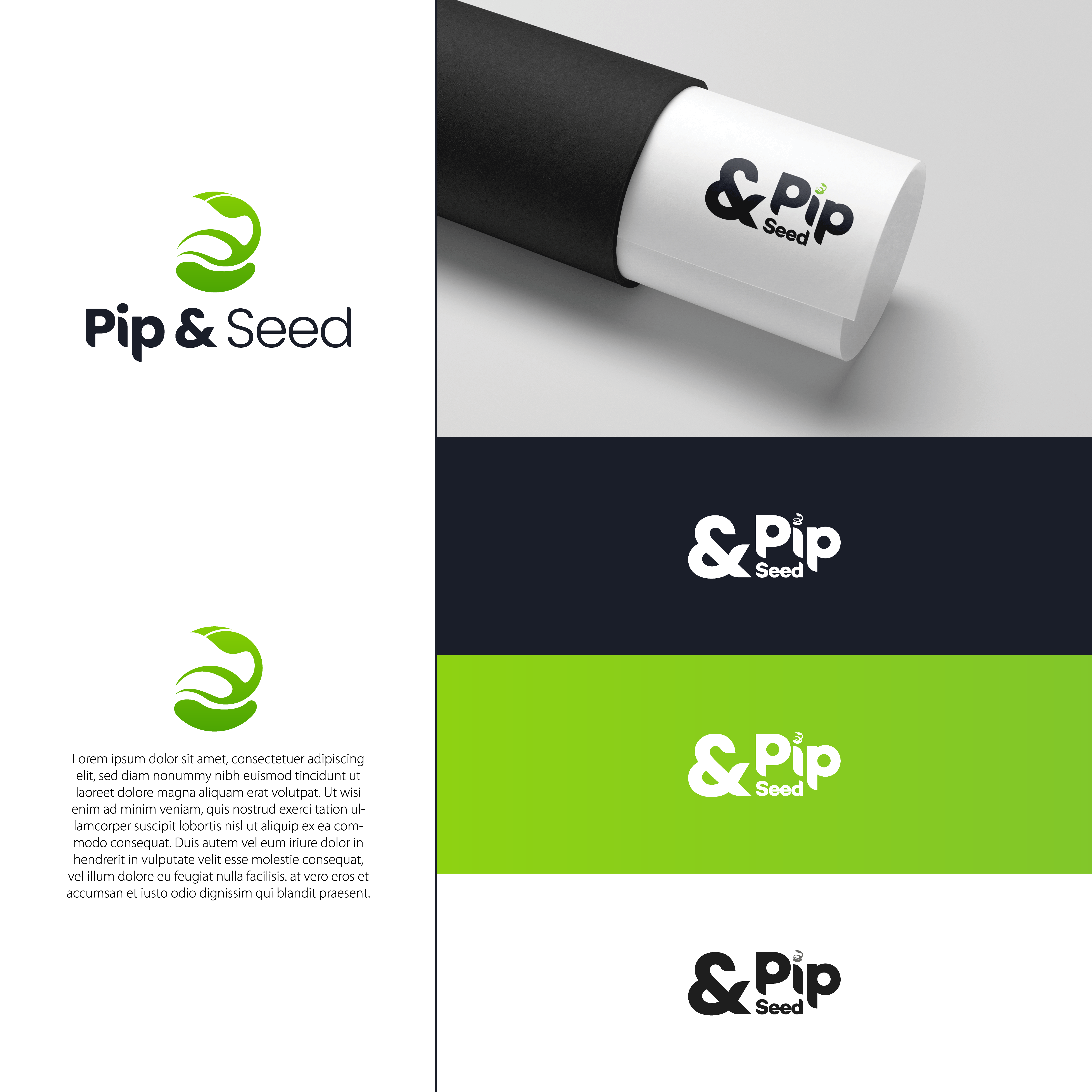 Logo Design by TDesign. for Pip & Seed | Design #23094695