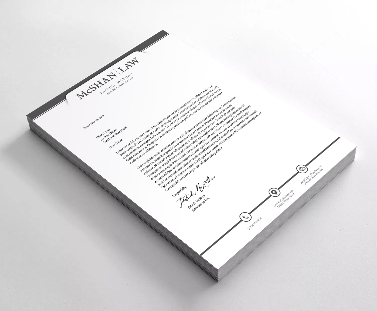 Letterhead Design by ZETA for this project | Design #23111353