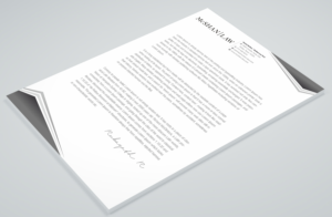 Letterhead Design by Petter Goms for this project | Design: #23097887