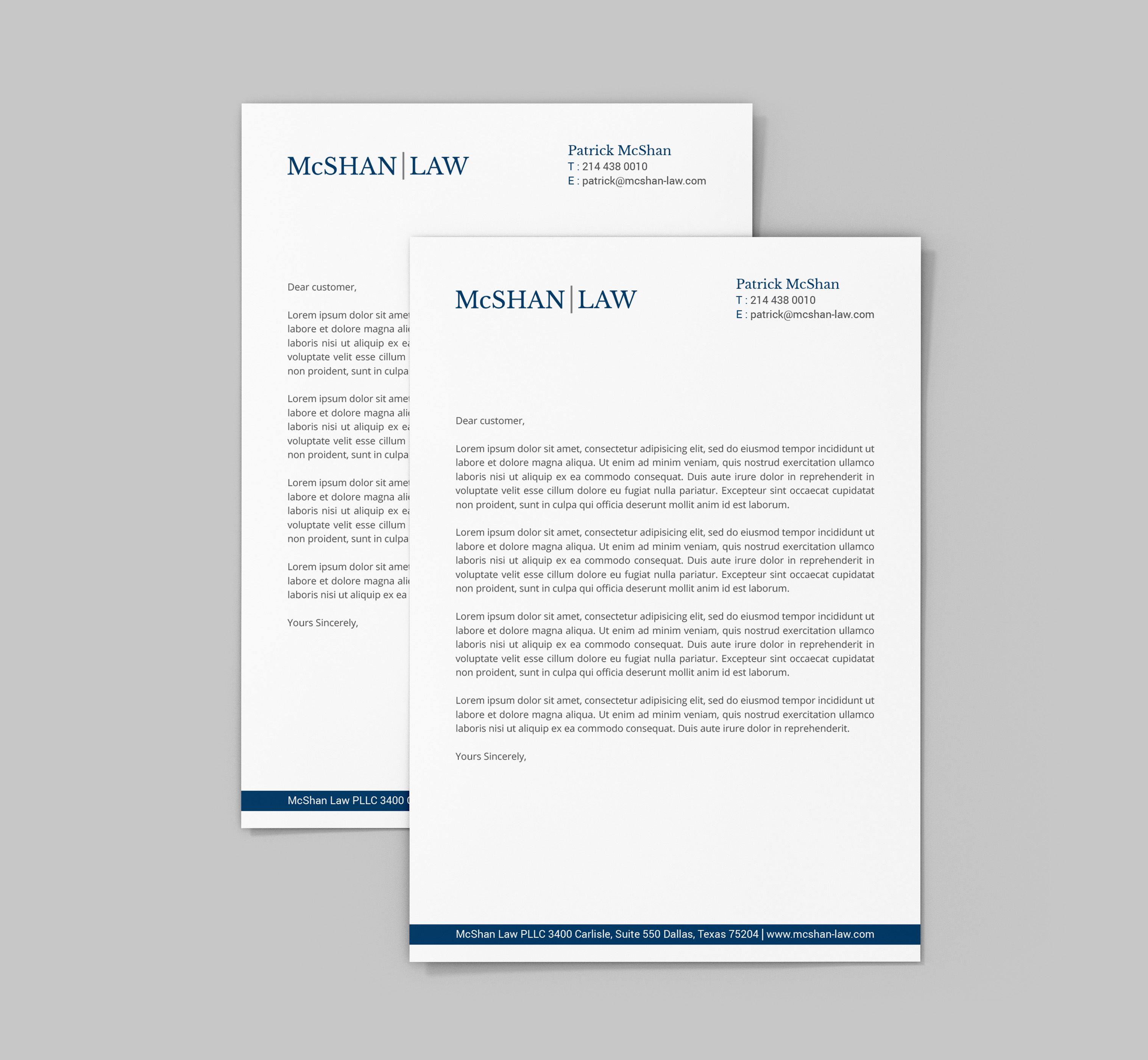 Letterhead Design by R.design for this project | Design #23089715