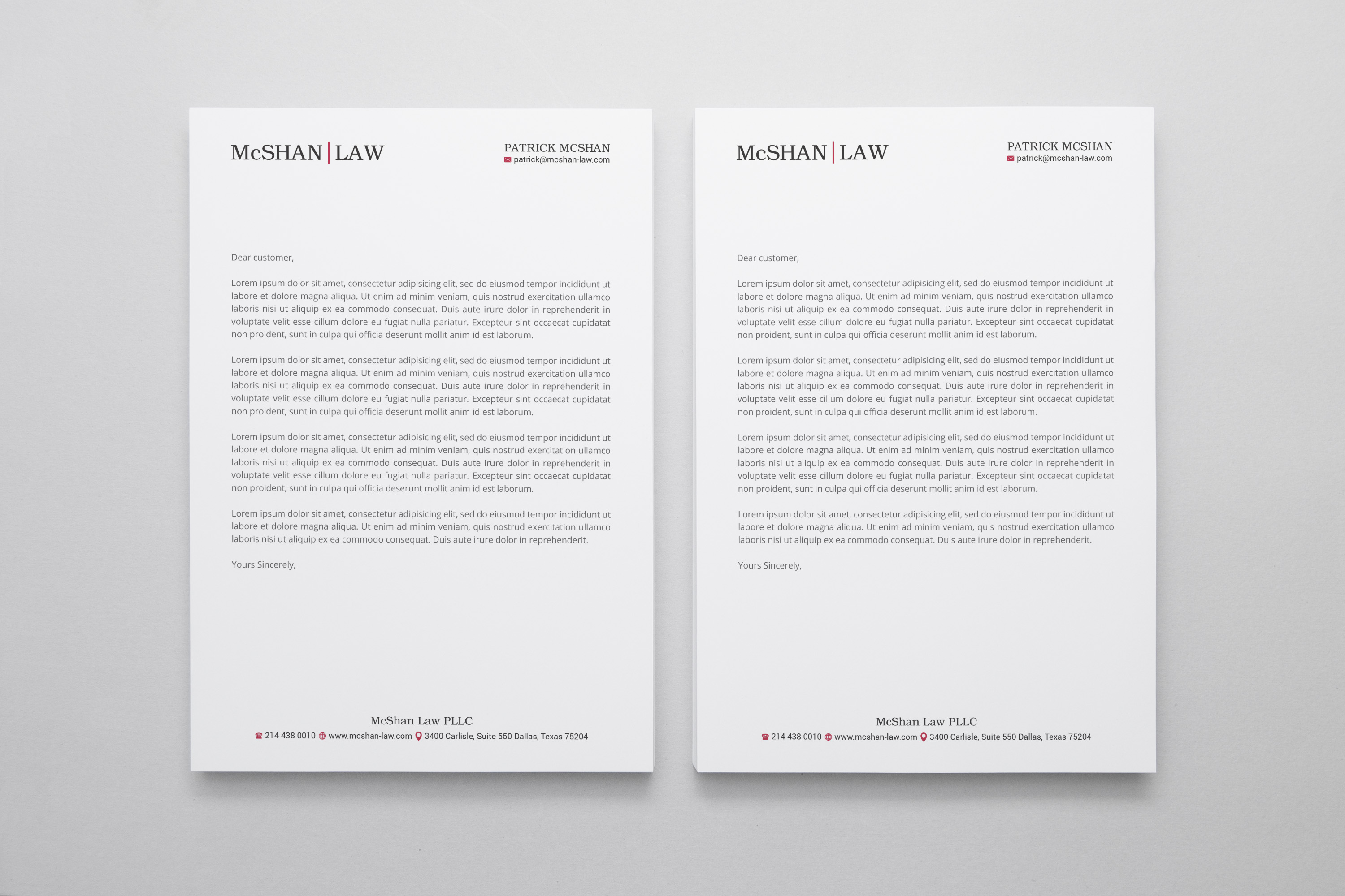 Letterhead Design by R.design for this project | Design #23131533
