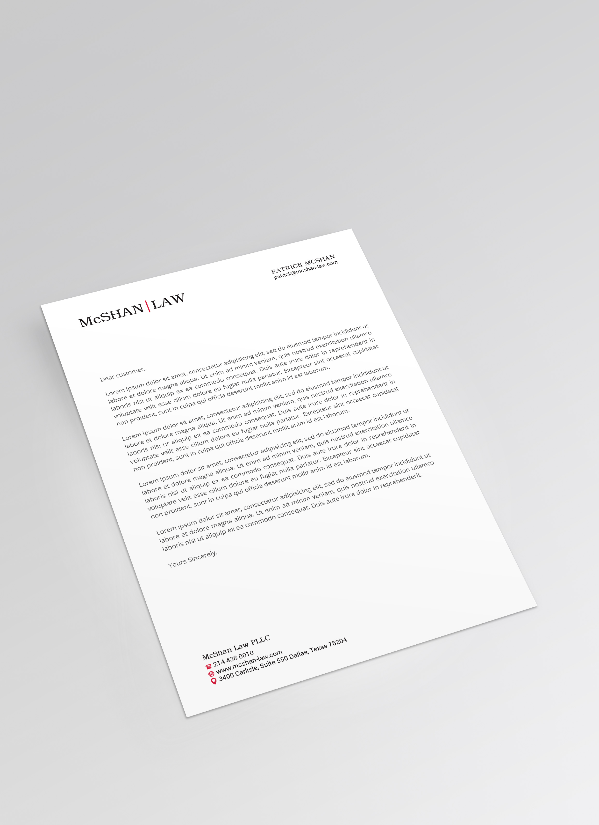 Letterhead Design by R.design for this project | Design #23133841