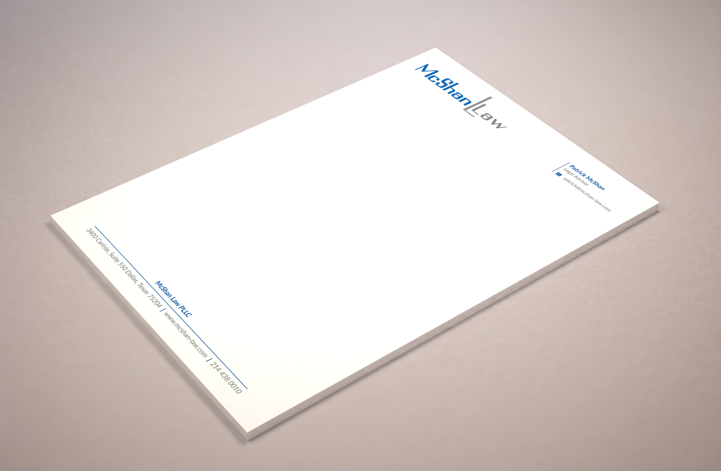 Letterhead Design by Musa. A for this project | Design #23091401