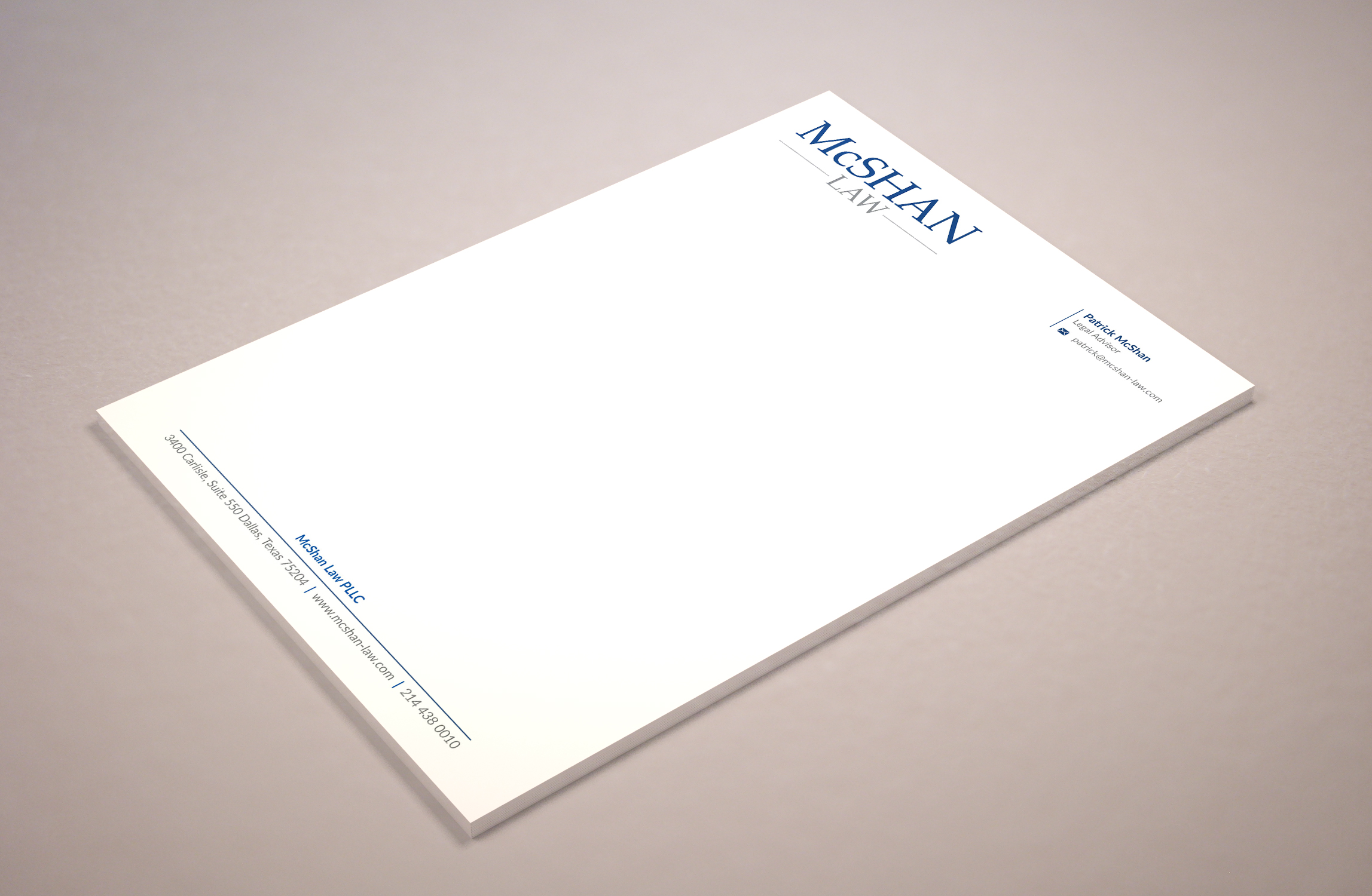 Letterhead Design by Musa. A for this project | Design #23091609