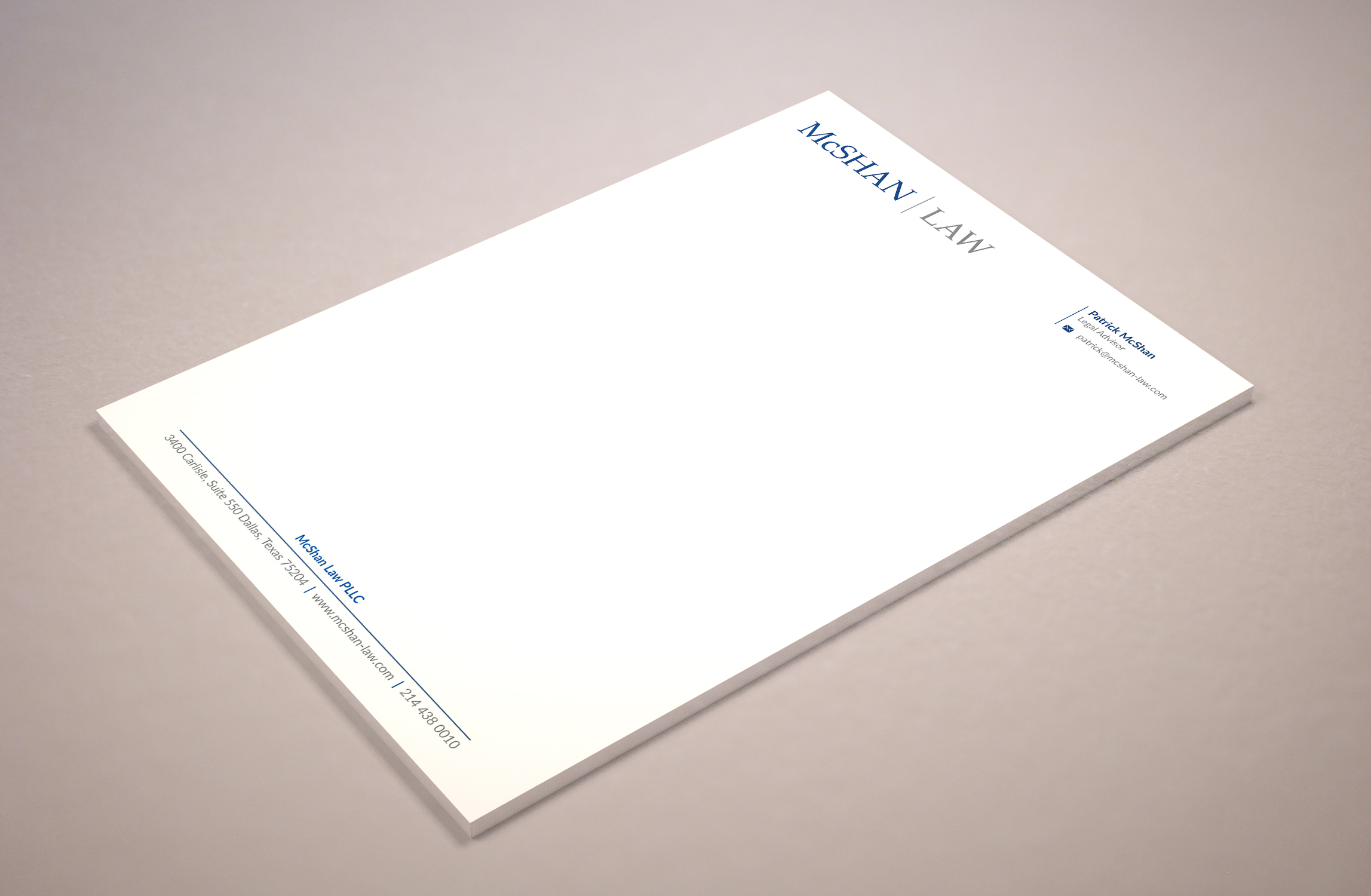 Letterhead Design by Musa. A for this project | Design #23091622
