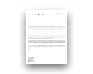 Letterhead Design by Uttom 2 for this project | Design: #23097546