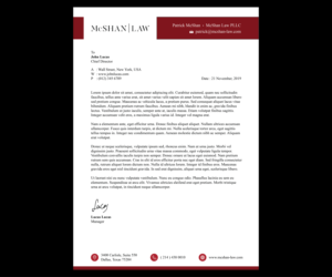 Letterhead Design by lucas 17 for this project | Design: #23091247
