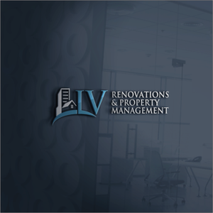 Logo Design by Arham Hidayat for LV RENOVATIONS & PROPERTY MANAGEMENT | Design #23150503