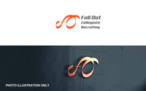 Full Out Collegiate Recruiting or some version of the letters.  | Logo Design by MT