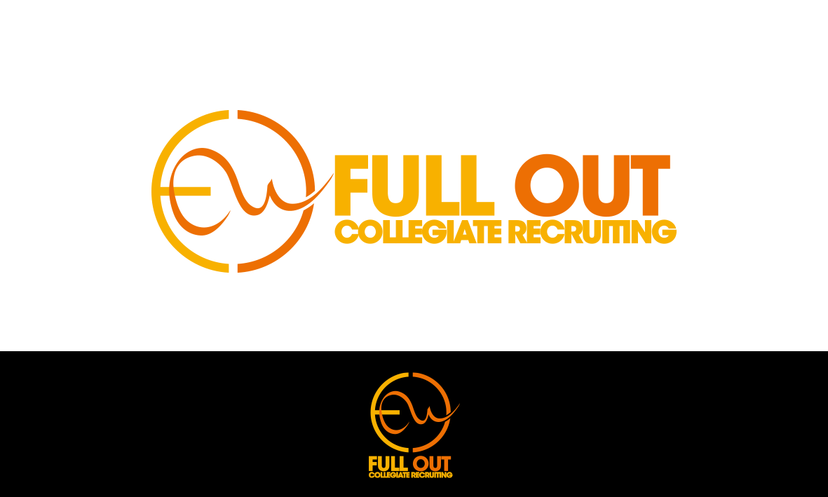 Logo Design by trufya for Full Out Collegiate Recruiting | Design #23097722