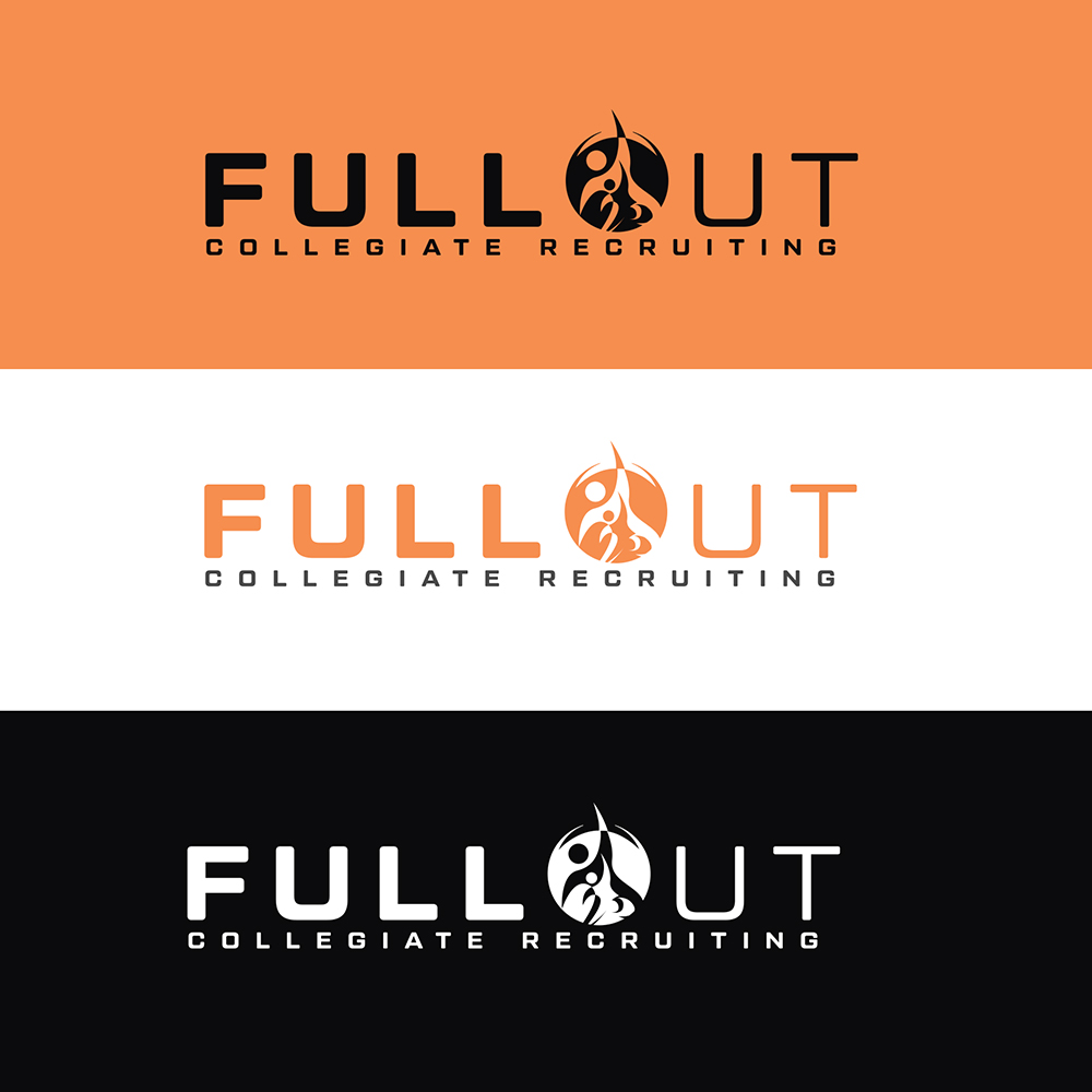 Logo-Design von IdentsArt für Full Out Collegiate Recruiting | Design #23089812