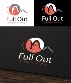 Logo Design by pd graphic 2 for Full Out Collegiate Recruiting | Design: #23092602