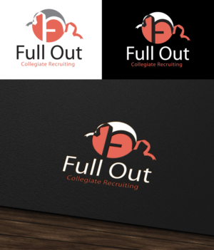 Logo Design by pd graphic 2 for Full Out Collegiate Recruiting | Design: #23098973