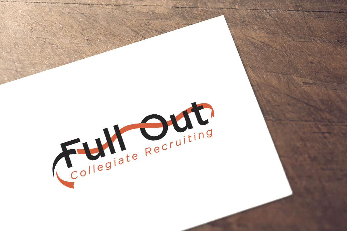 Logo Design by CreativeBaba for Full Out Collegiate Recruiting | Design #23091165
