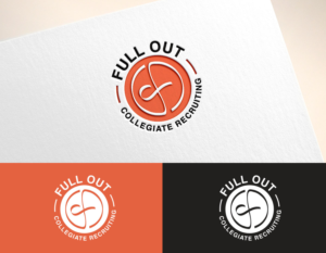 Logo Design by CreativeBaba for Full Out Collegiate Recruiting | Design: #23100799