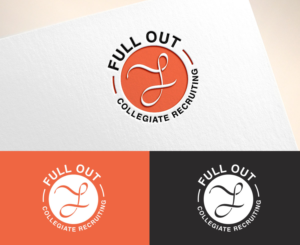 Logo Design by CreativeBaba for Full Out Collegiate Recruiting | Design: #23106633