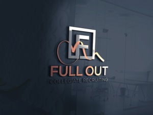 Logo Design by Ismail 21 for Full Out Collegiate Recruiting | Design: #23094625