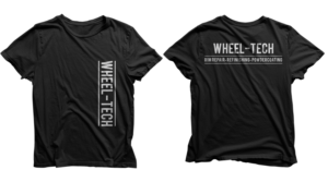 Wheel-Tech | T-shirt Design by Barney Stinson