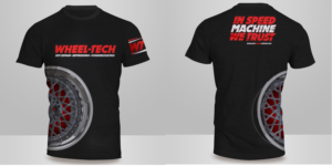 Wheel-Tech | T-shirt Design by Kero