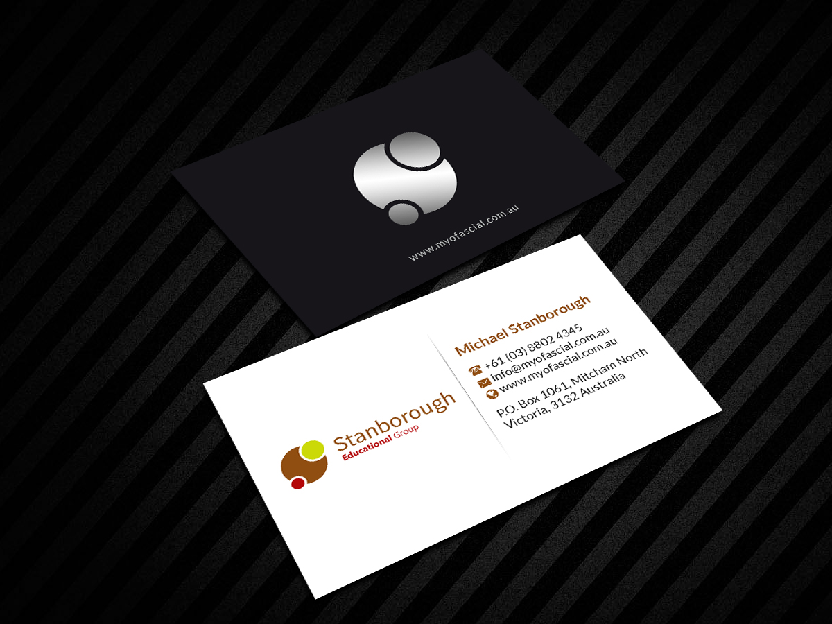 Business Card Design by Creations Box 2015 for this project | Design #23096055