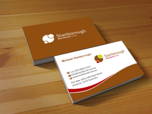 Business Card Design by Creations Box 2015 for this project | Design: #23096056