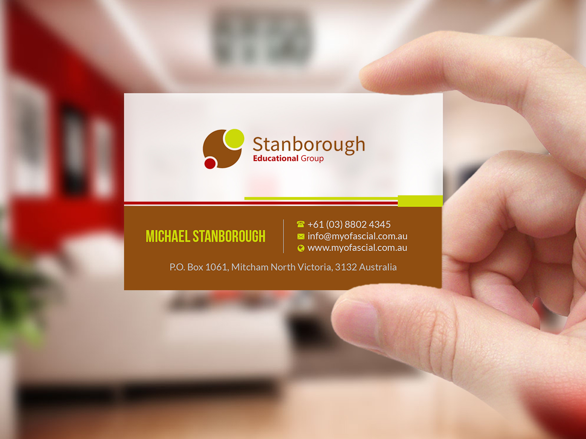 Business Card Design by Creations Box 2015 for this project | Design #23101089