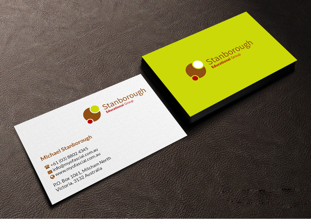 Business Card Design by Creations Box 2015 for this project | Design #23101091