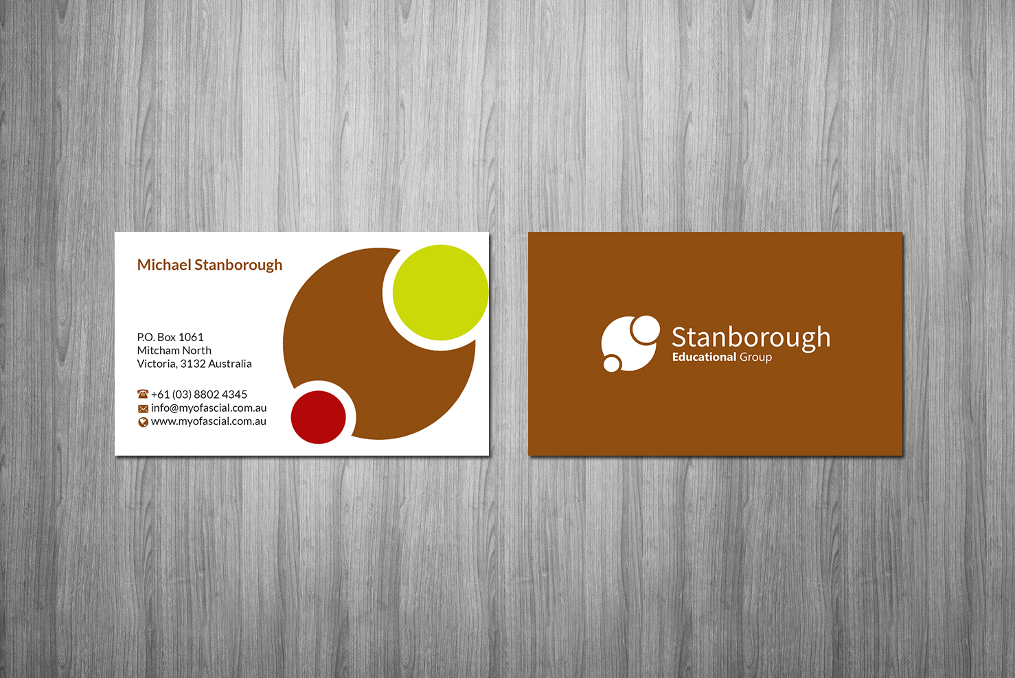 Visitenkarten-Design von Creations Box 2015 für dieses Projekt | Design #23101108