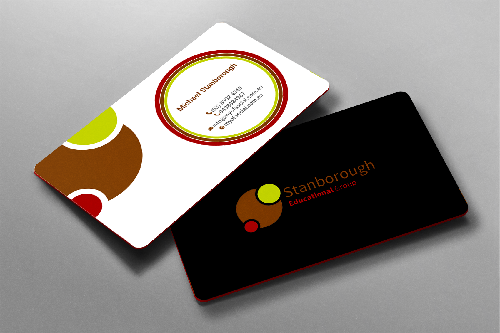 Business Card Design by chandrayaan.creative for this project | Design #23099324