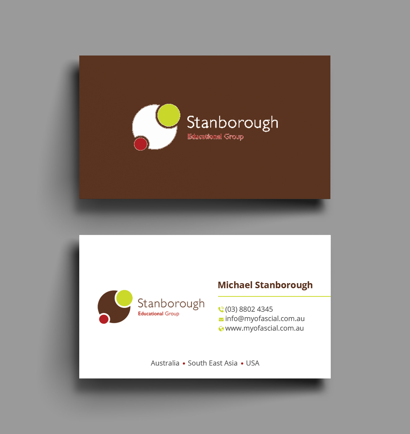 Business Card Design by DesignShout for this project | Design #23092455