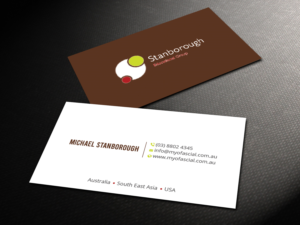 Business Card Design by DesignShout for this project | Design: #23092590