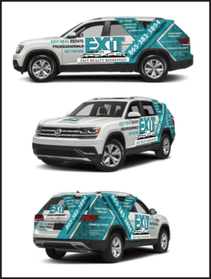 Car Wrap-Design von ArtyFive DesignStudio für Exit Real Estate Professionals Network | Design #23164658