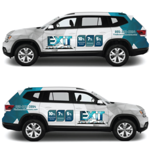 Car Wrap Design by Deziners Zone for Exit Real Estate Professionals Network | Design: #23102337