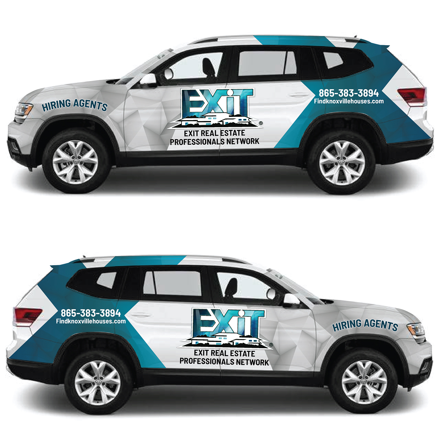 Car Wrap Design by Deziners Zone for Exit Real Estate Professionals Network | Design #23106358