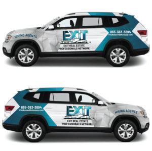 Car Wrap Design by Deziners Zone for Exit Real Estate Professionals Network | Design: #23106358