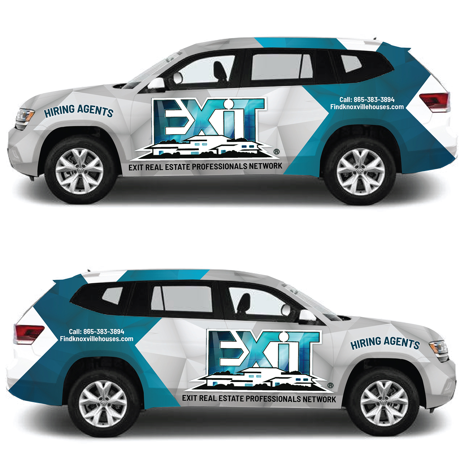 Car Wrap Design by Deziners Zone for Exit Real Estate Professionals Network | Design #23118217
