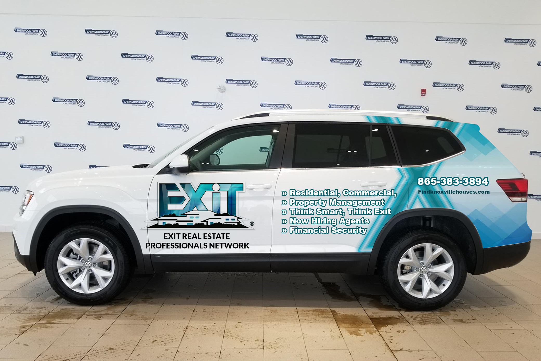 Car Wrap Design by Nilufa Lima for Exit Real Estate Professionals Network | Design #23149974