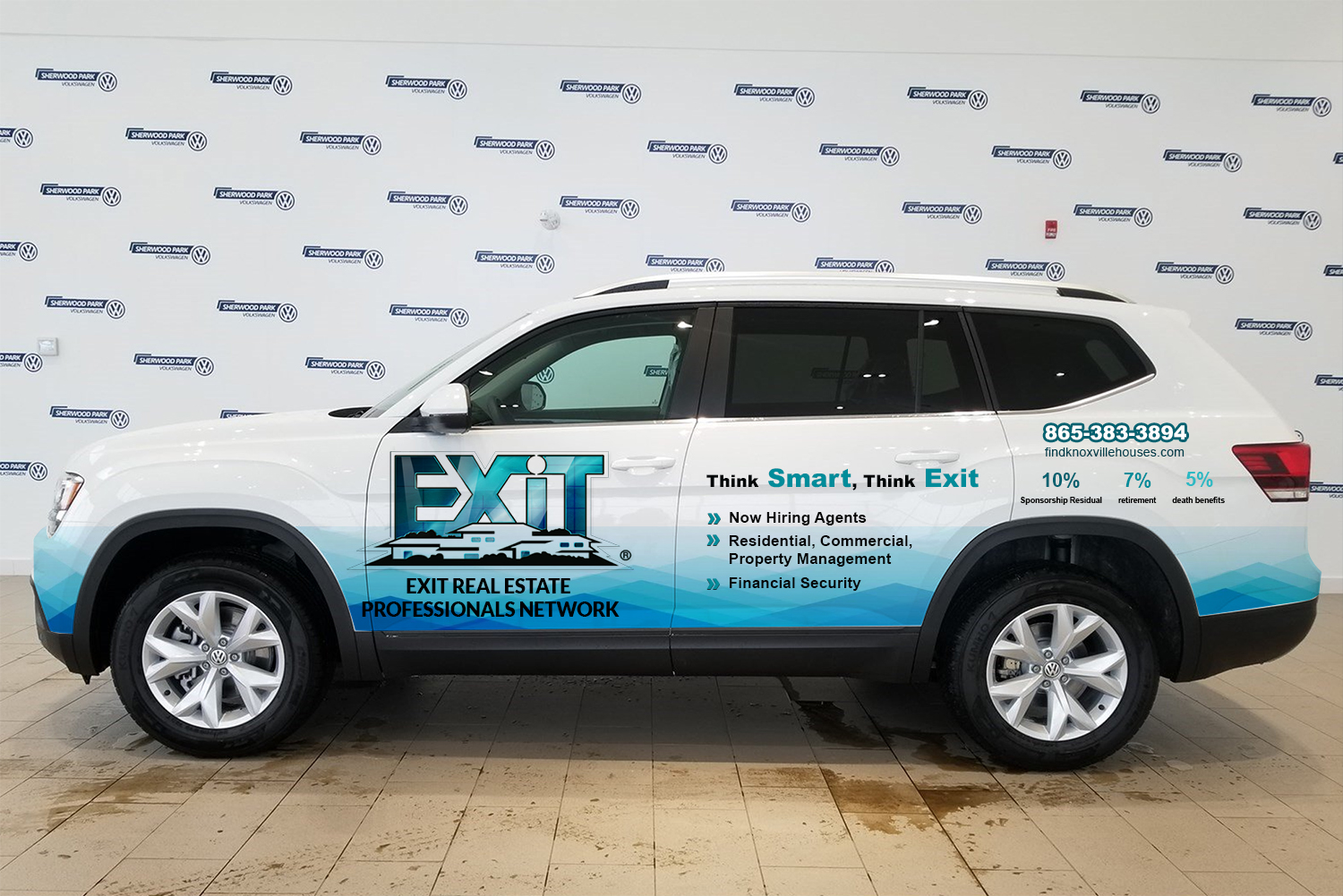 Car Wrap Design by Nilufa Lima for Exit Real Estate Professionals Network | Design #23159296